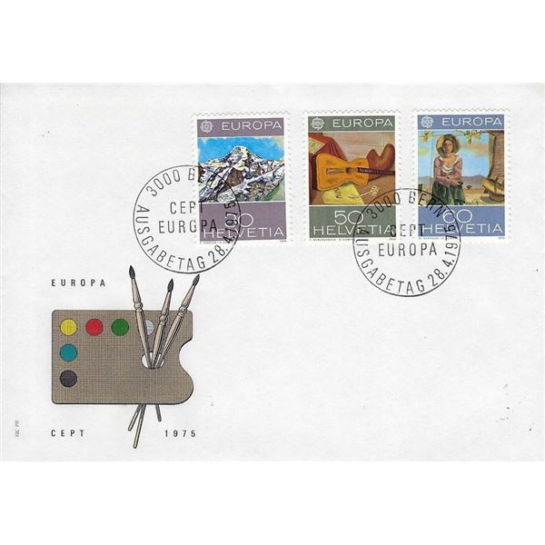 Swiss - First Day Cover - 1975