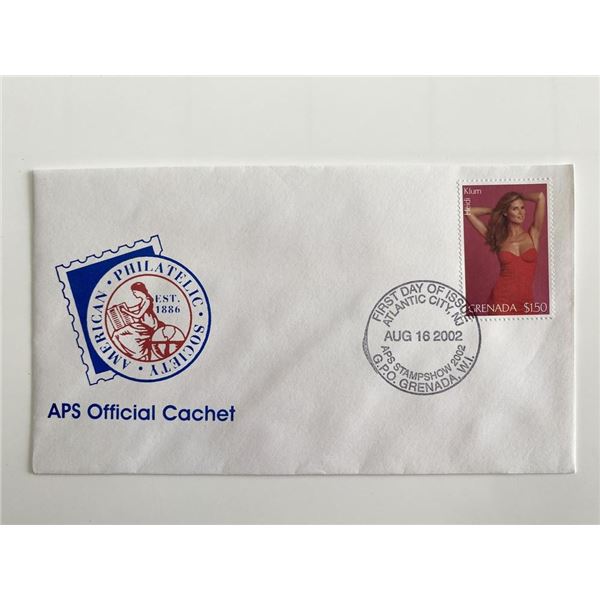 Heidi Klum First Day Cover