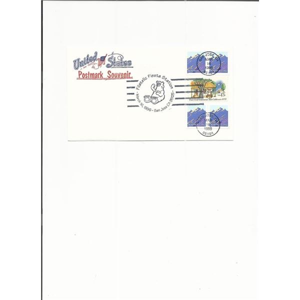 Filatelic Fiesta Station - First Day Cover - San Jose - 1996
