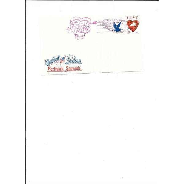 Valentine's Day - First Day Cover - Loving, TX. - 1996