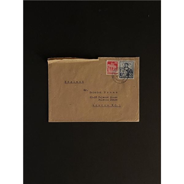 Vintage London England First Day Cover