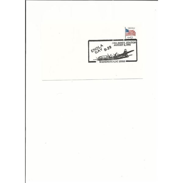 Enola Gay B-29 - 50th Anniversary Hiroshima Bomb - Commemorative Cover - Washington D.C. - 1995