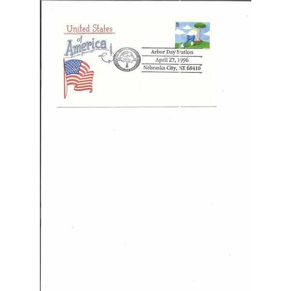 Nebraska City, NE - First Day Cover - Arbor Day Station - 1996