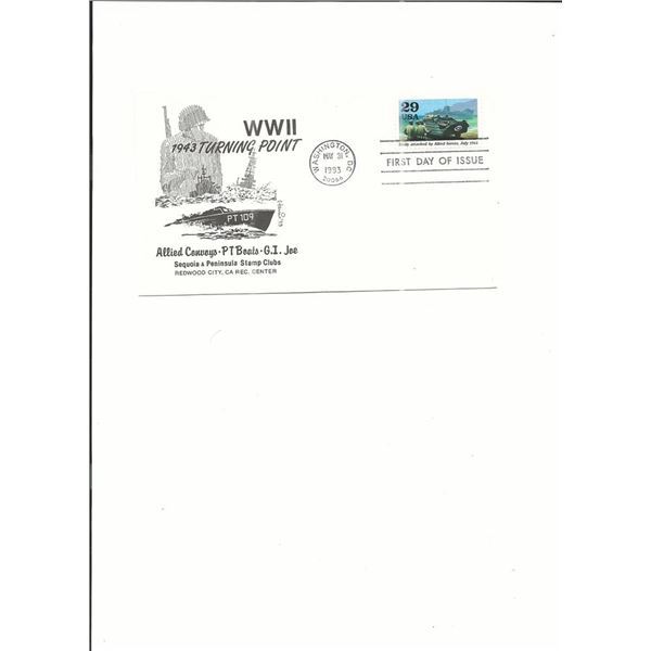 WWII 1943 Turning Point - First Day Cover - Washington D.C. - 1993