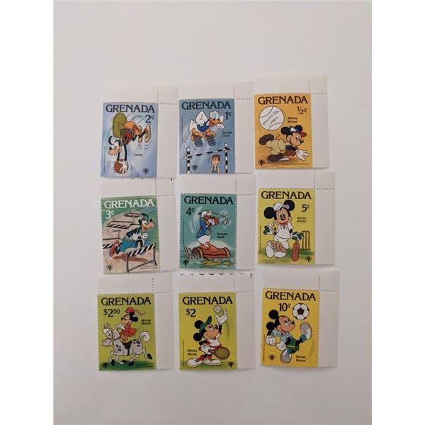 Turks & Caicos 1979 Disney Characters  Stamp Set