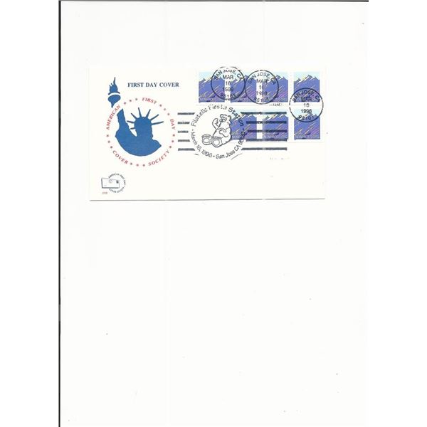 Filatelic Fiesta Station - First Day Cover - San Jose - 1996