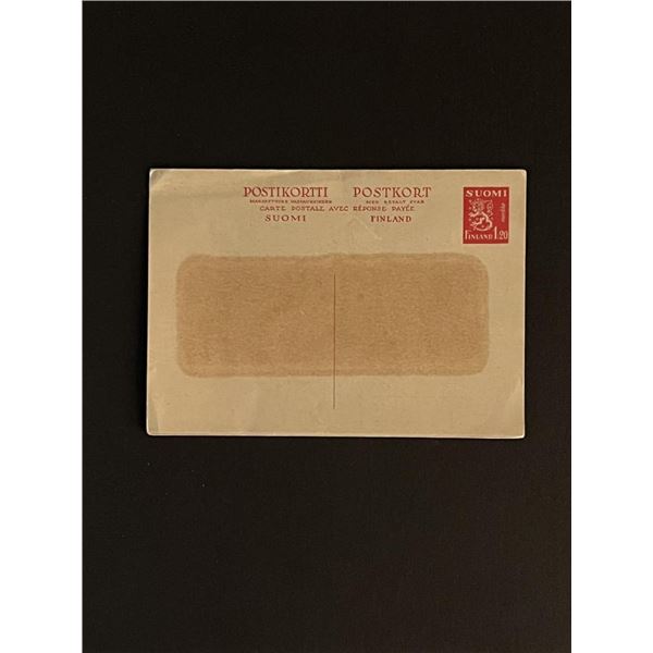 1930 Finland Stamped Envelope