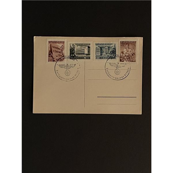 Vintage Slovakia First Day Cover