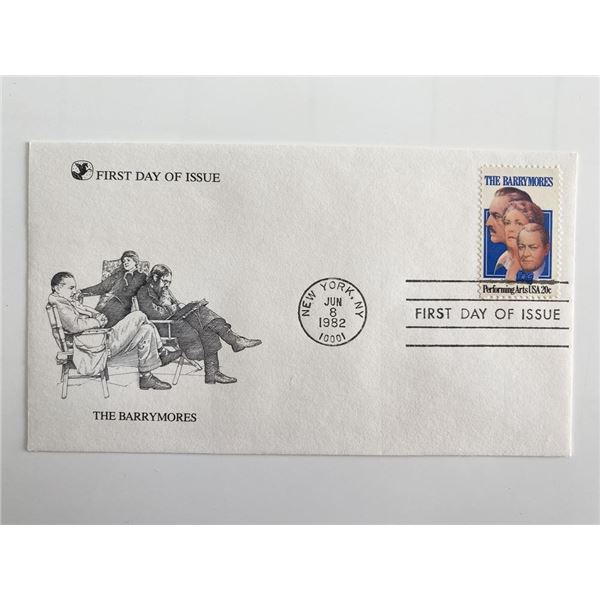 The Barrymores First Day Cover