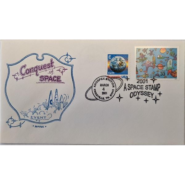 Conquest Of Space A Space Stamp Odyssey First Day Cover