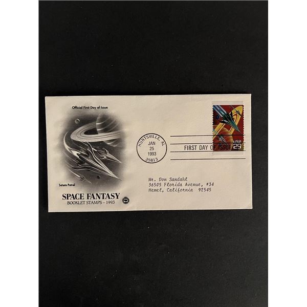 Space Fantasy First Day Cover
