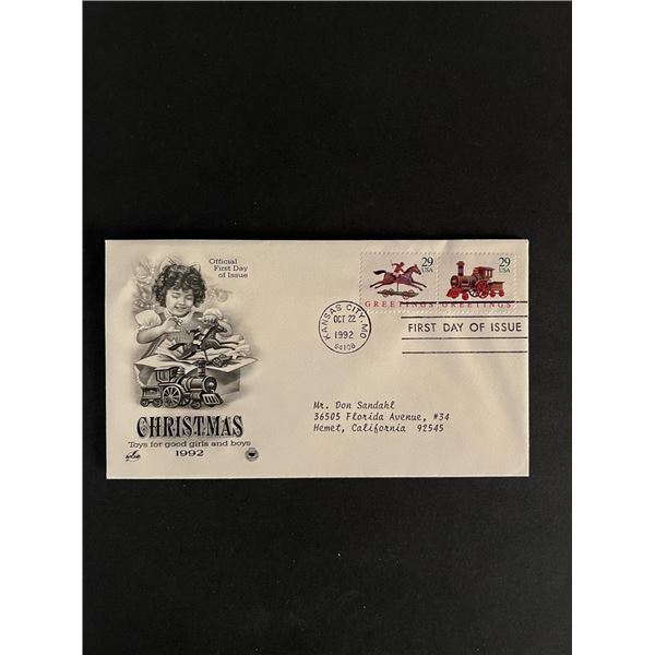 Christmas First Day Cover