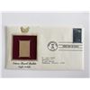 Image 1 : Edwin Powell Hubble Eagle Nebula Gold Stamp Replica First Day Cover