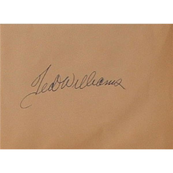 MLB Ted Williams signature slip