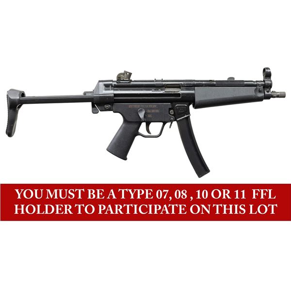 POST 86 DEALER SAMPLE HK MP5-N SUBMACHINE GUN.