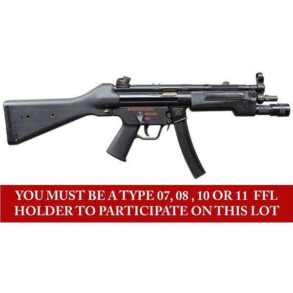 POST 86 DEALER SAMPLE HK MP5 SUBMACHINE GUN.
