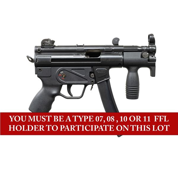 POST 86 DEALER SAMPLE HK MP5K SUBMACHINE GUN.