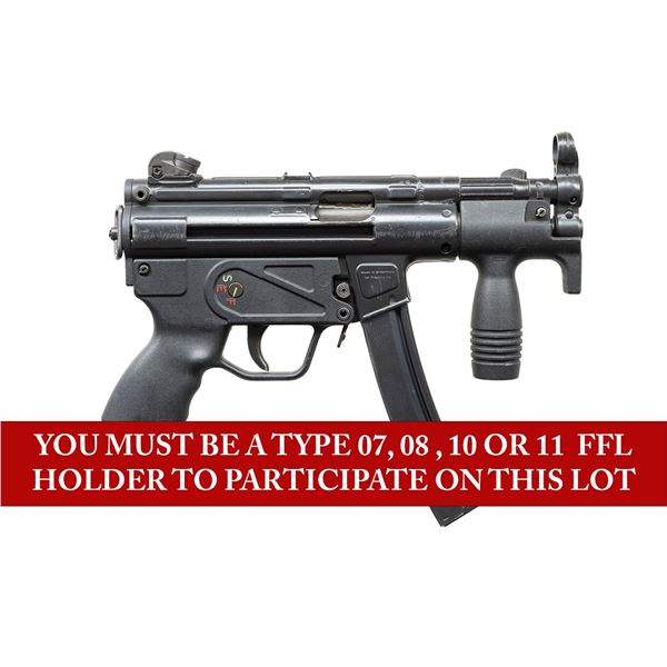 POST 86 DEALER SAMPLE HK MP5K SUBMACHINE GUN.