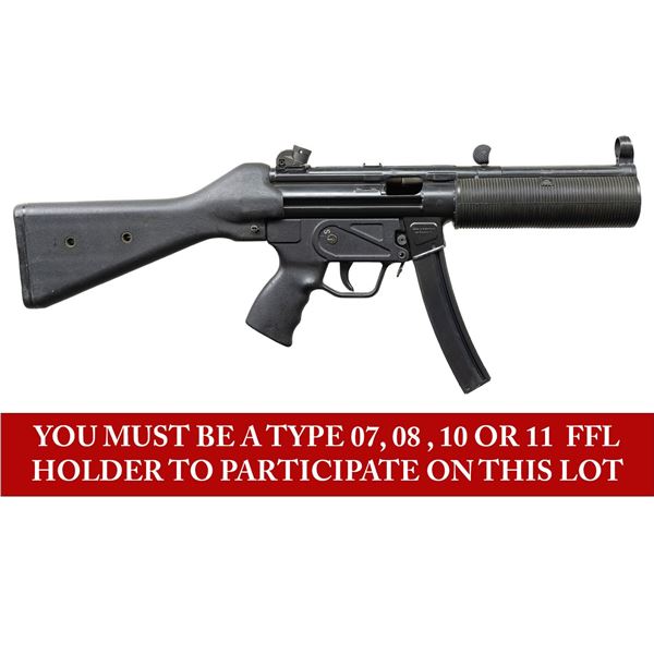 POST 86 DEALER SAMPLE HK MP5 SD SMG.