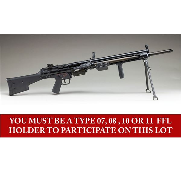 POST 86 DEALER SAMPLE HK 21E M13 MACHINE GUN.