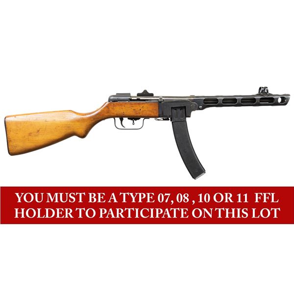 POST 86 DEALER SAMPLE D&T ARMS PPSH 41 SUBMACHINE
