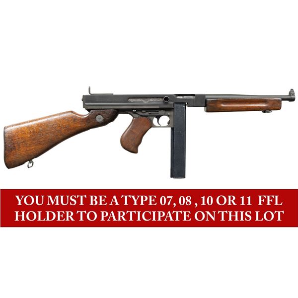 POST 86 DEALER SAMPLE IA CO M1A1 THOMPSON