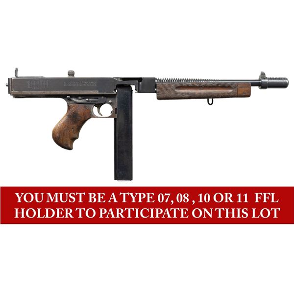 POST 86 DEALER SAMPLE AUTO ORDNANCE 1928A1