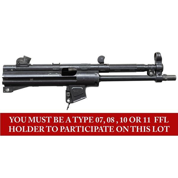POST 86 DEALER SAMPLE HK MP5 BARRELED RECEIVER.