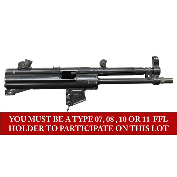 POST 86 DEALER SAMPLE HK MP5 BARRELED RECEIVER.