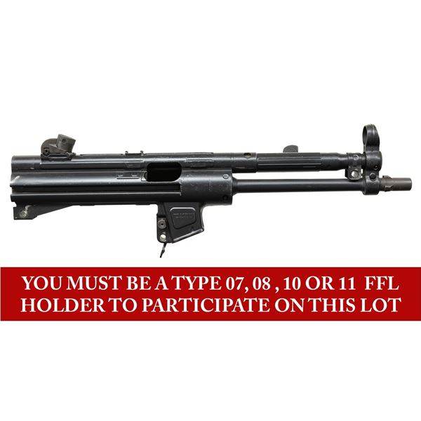 POST 86 DEALER SAMPLE HK MP5 BARRELLED RECEIVER.