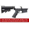 Image 1 : POST 86 DEALER SAMPLE COLT M4/M16A2E STOCKED