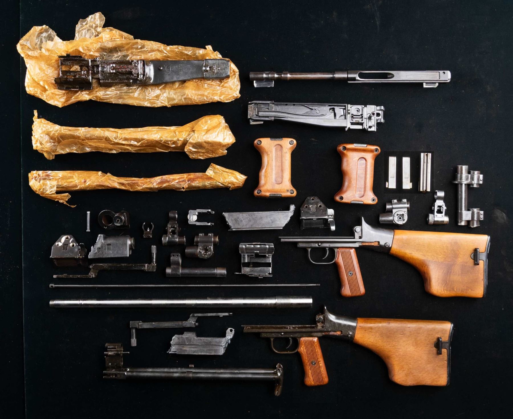 Poland Rpd HIGHLY DESIRABLE POLISH RPD MACHINE GUN PARTS KIT.