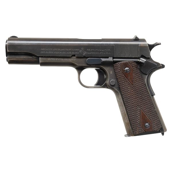 COLT 1911 U.S. ARMY SEMI AUTO PISTOL.