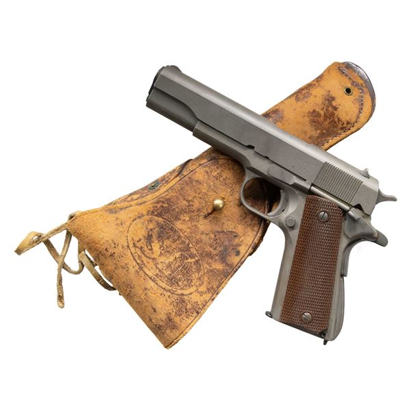 1945 REMINGTON RAND 1911A1 SEMI AUTO PISTOL WITH