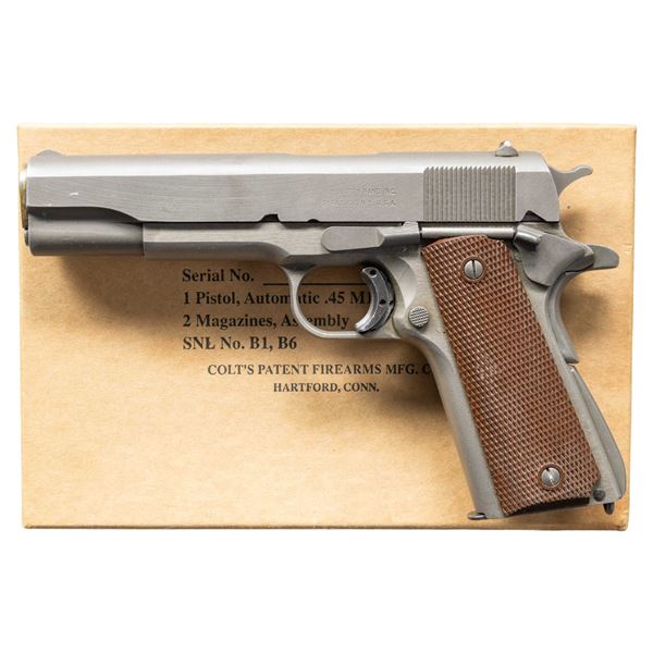 REMINGTON RAND 1911A1 SEMI AUTO PISTOL.