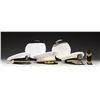 Image 1 : 3 US NAVY AND US MARINE CORPS OFFICER HATS & MORE.