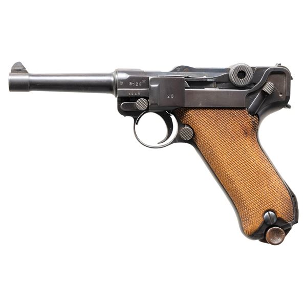 WEIMAR GERMAN POLICE P.08 LUGER CONVERSION