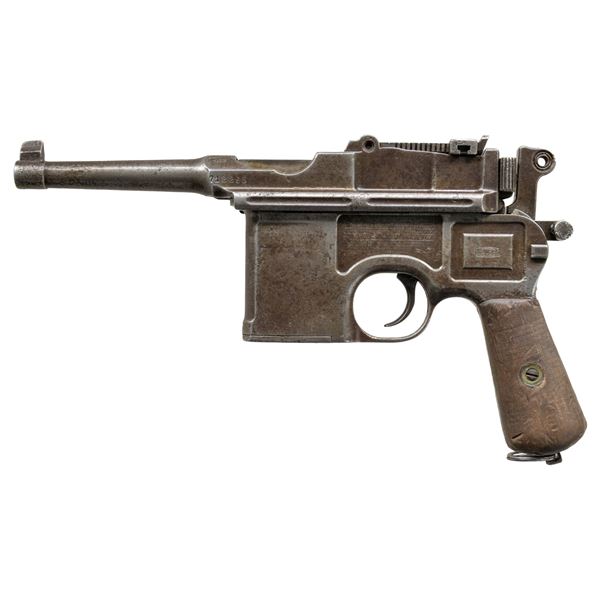 MAUSER C96 BOLO SEMI-AUTOMATIC PISTOL.