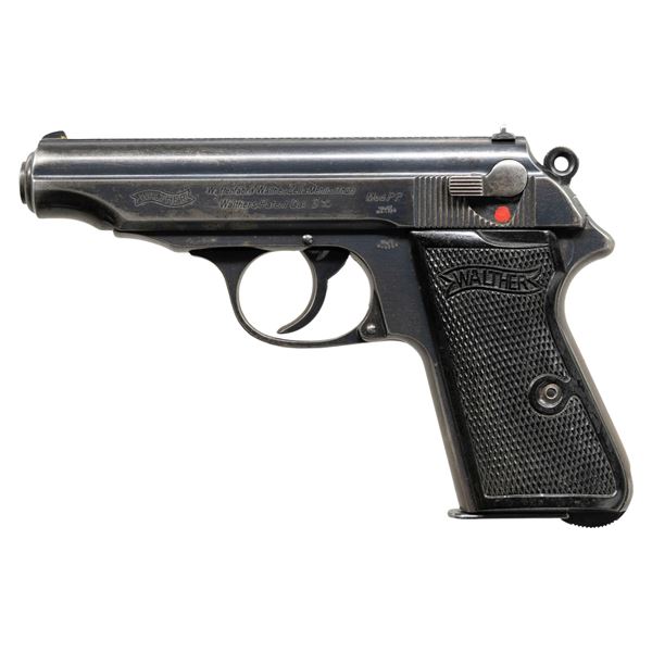 SCARCE GERMAN WWII WALTHER MODEL PP 9MM KURZ