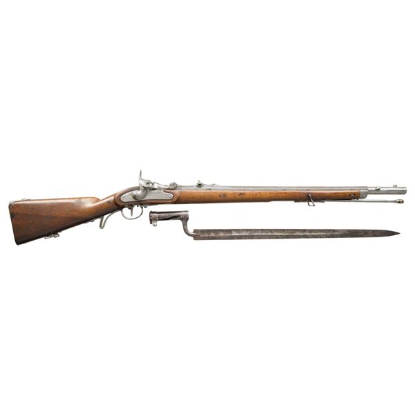 AUSTRIAN 1854/67 WANZL JAGER SINGLE SHOT RIFLE.