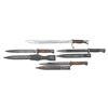 Image 2 : LOT OF 4 GERMAN WWI & WWII BAYONETS.