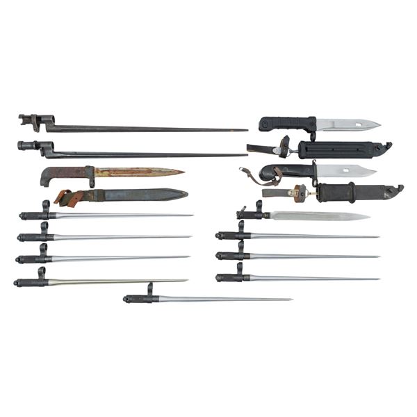 LOT OF ASSORTED AK, SKS, & M91/30 MOSIN NAGANT