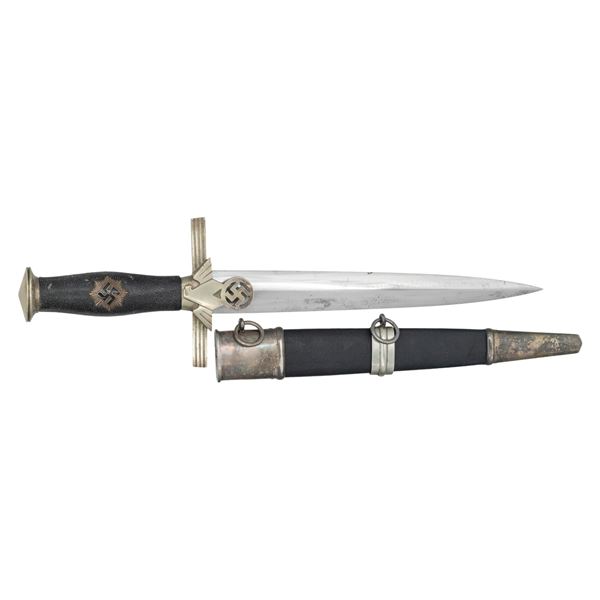 WWII GERMAN 2ND MODEL RLB OFFICER'S DAGGER BY