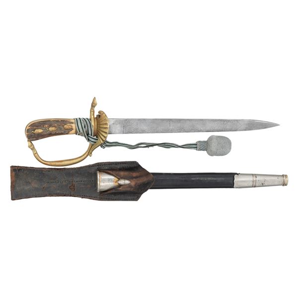 WWII GERMAN FORESTRY CUTLASS BY WKC.