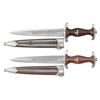 Image 1 : 2 WWII GERMAN SA DAGGERS.