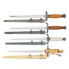 Image 2 : 4 WWII GERMAN MINIATURE DAGGERS.