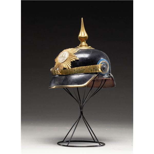 BROMBERG POLICE PICKELHAUBE HELMET.