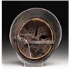 Image 4 : WWII GERMAN M42 HELMET WITH NORMANDY CAMOUFLAGE