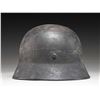 Image 3 : WWII GERMAN LUFTWAFFE M40 SINGLE DECAL HELMET.
