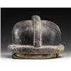Image 3 : WWII GERMAN NSKK 1ST PATTERN MOTORCYCLE HELMET.
